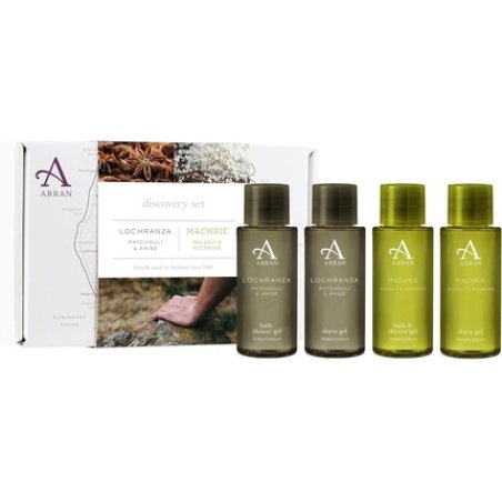 Arran Lochranza & Machrie Discovery Set with Patchouli & Rockrose Body Gift Set