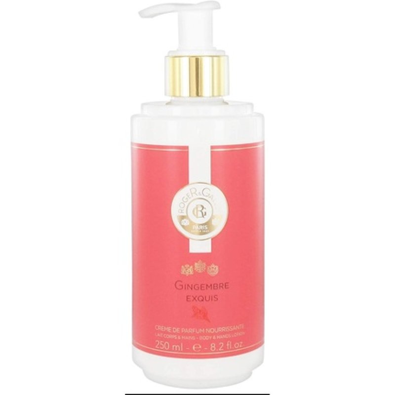 Roger&Gallet Latte Corpo E Mani Nutriente Gingembre Exquis Unisex, 250ml