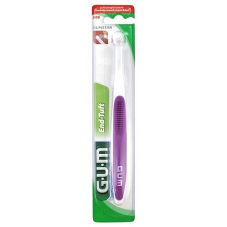 GUM End-Tuft Toothbrush 308 Beveled at One End
