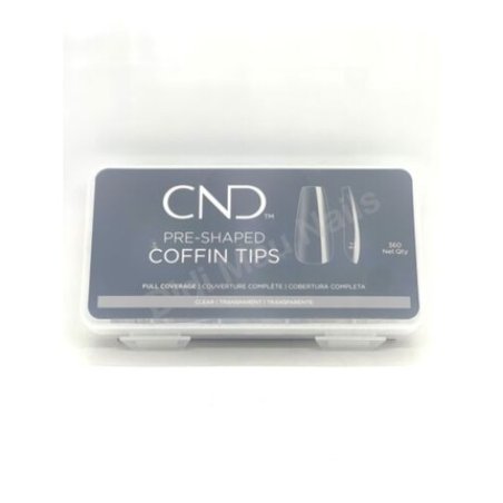 CND Preformed Coffin Tips 360ct