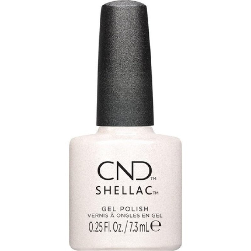 CND Shellac UV Nail Polish Winter Warrior No. 479 White Glitter