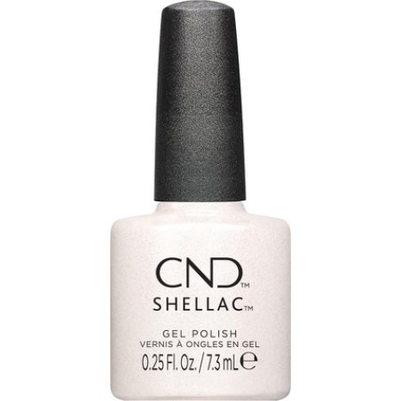 CND Shellac UV Nail Polish Winter Warrior No. 479 White Glitter