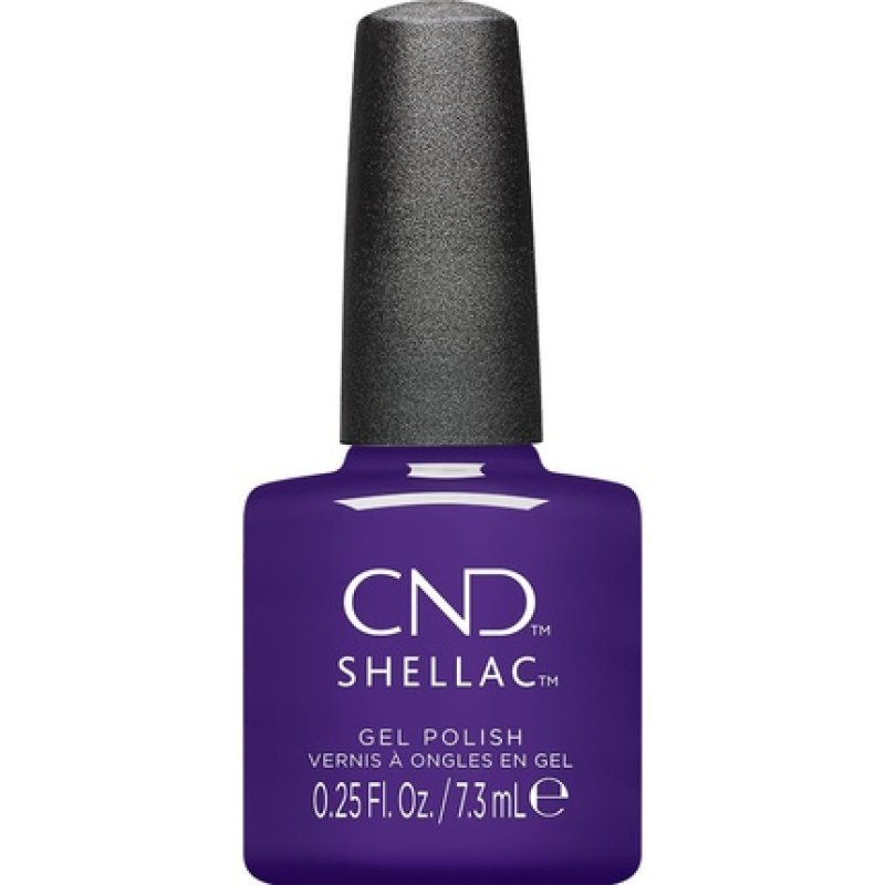 CND Shellac UV Nail Polish Battle Royal No. 484 Purple - Original CND Gel Polish
