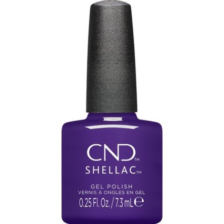 CND Shellac UV Nail Polish Battle Royal No. 484 Purple - Original CND Gel Polish