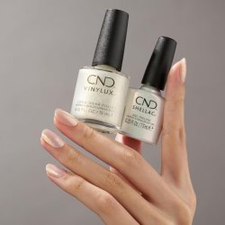 CND Vinylux Night Brilliance Nail Polish Semi-Transparent Gold Glitter No. 468 Gleam & Glow Collection
