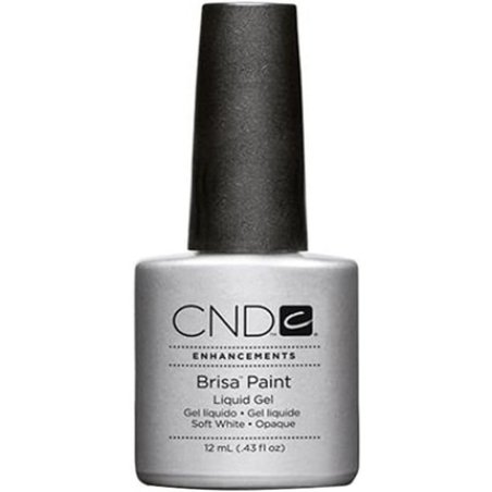CND Brisa Paints Soft White Opaque 0.43oz 12mL