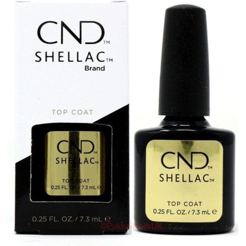 CND Shellac Power Polish UV3 Top Coat 7.3ml