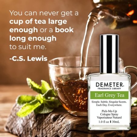 Demeter Fragrance Library Earl Grey Tea Cologne Spray 1oz