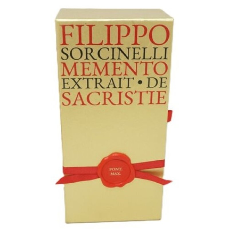 Filippo Sorcinelli Memento Extract from Sacristy Bridge 100ml