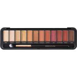 Profusion Cosmetics Pro Makeup Case Eyeshadow Palette for Amber Eyes