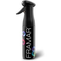 Framar Premium Hair Spray Bottle Fine Mist Continuous Spray Bottle Black