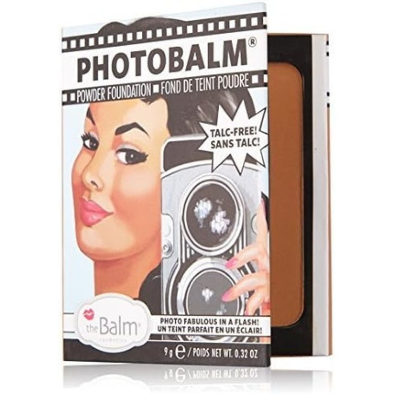 The Balm Photobalm Powder Foundation 9g Medium Dark