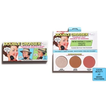 Double Crosser Face Palette by The Balm for Women 0.29 Oz