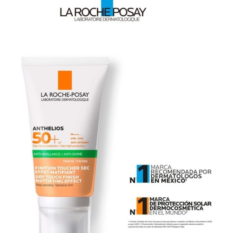 Anthelios Anti-Shine Tinted SPF50 50ml