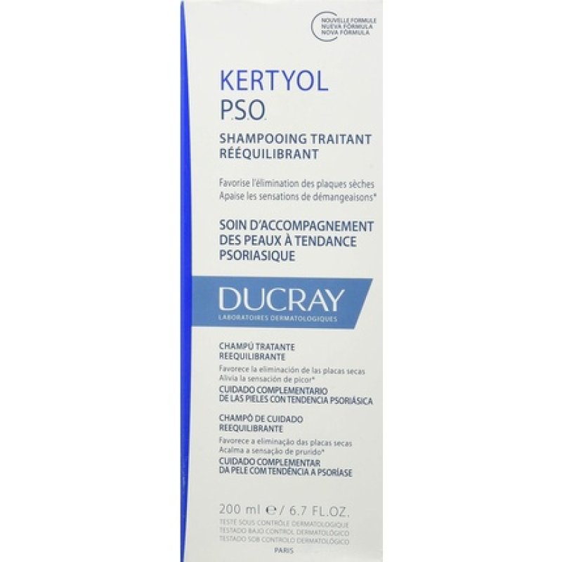 Ducray Kertyol P.S.O Rebalancing Treatment Shampoo 200ml
