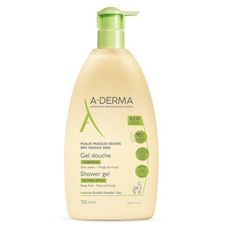 A-Derma Ultra Rich Shower Gel For Fragile Skin 750ml