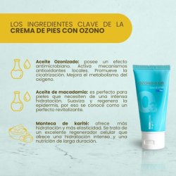 OZONO DOR Foot Cream 50g Natural Ozonized Cream for Foot Problems