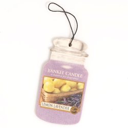 Yankee Candle Car Jar Classic Lemon Lavender Scent Air Freshener