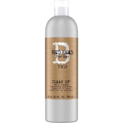 Bed Head for Men by TIGI Clean Up Men's Daily Shampoo for Normal Hair 750ml