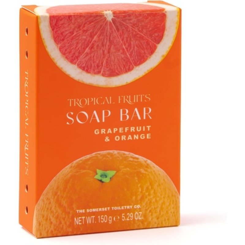 Tropical Fruits Grapefruit and Orange Glycerine Soap 150g