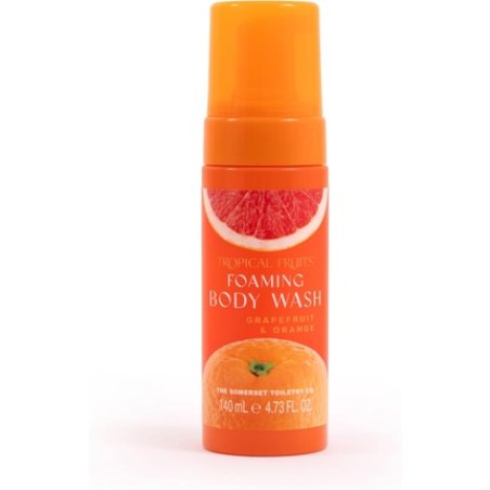 Tropical Fruits Grapefruit and Orange Foaming Body Wash 140ml