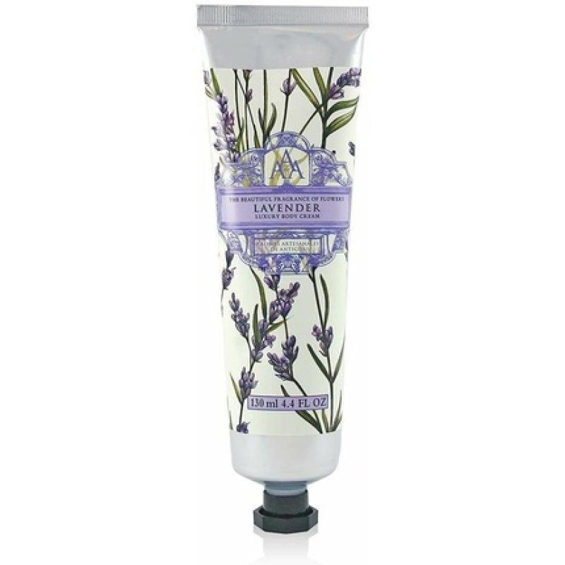 Aromas Artesanales De Antigua Lavender Body Cream Soothes and Relaxes 130ml