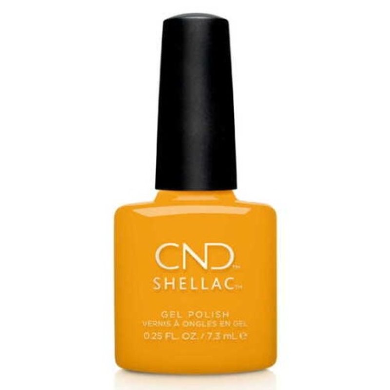 CND Shellac Hybrid Nail Polish with Calendula 7.3ml Orange