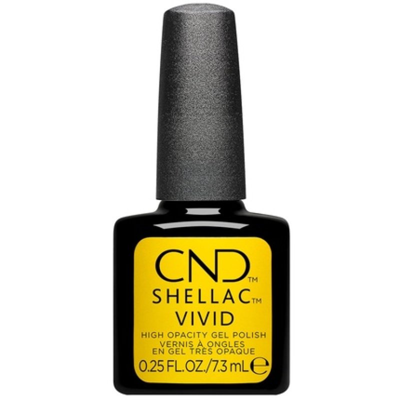 CND Shellac Vivid High Opacity Gel Polish 0.25 Fl Oz