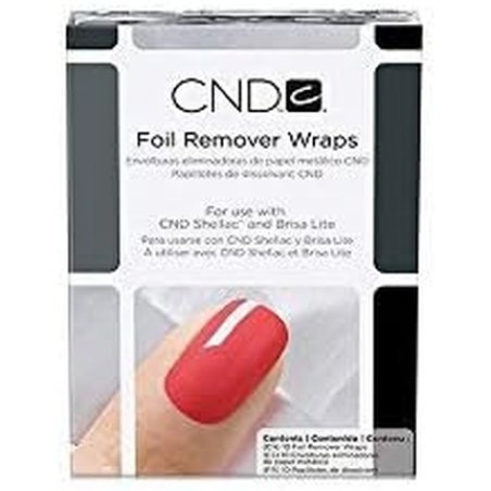 CND Foil Remover Wraps Handy Size with Orange Stick