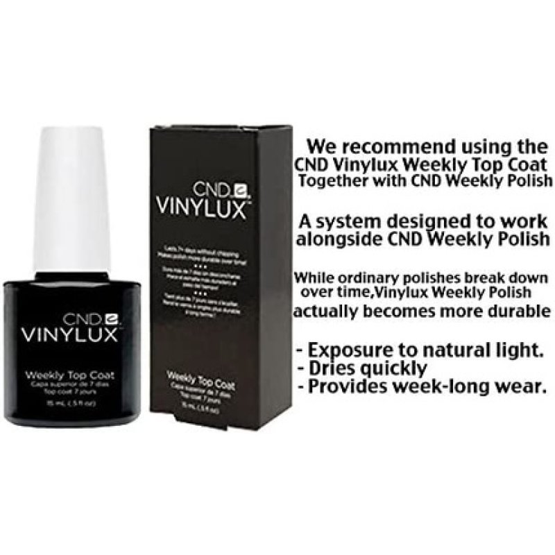 CND Vinylux Long Wear Nail Polish No Lamp Required 15ml Crushed Rose