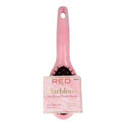 Red Kiss Marblous Mini Round Paddle Brush