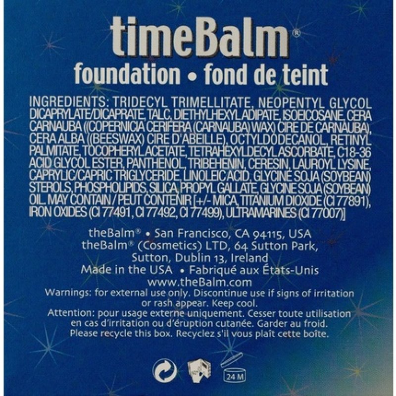 theBalm timeBalm Medium/Dark Foundation