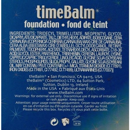 theBalm timeBalm Medium/Dark Foundation