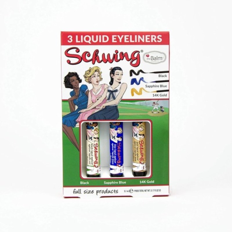 theBalm Cosmetics SCHWING TRIO Liquid Eyeliner Gift Set