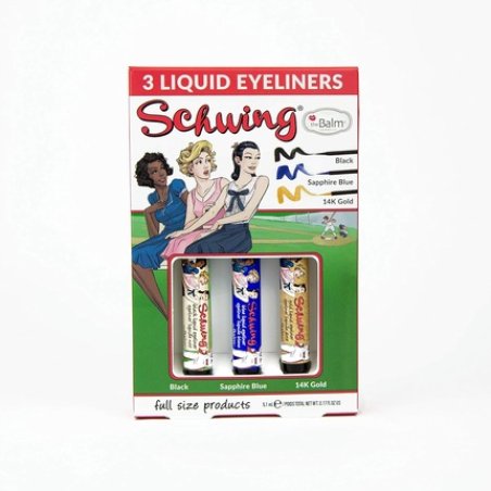 theBalm Cosmetics SCHWING TRIO Liquid Eyeliner Gift Set
