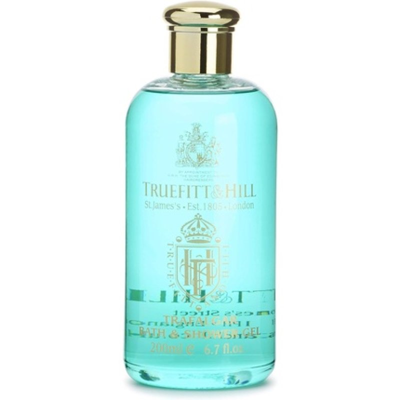 Truefitt & Hill Trafalgar Bath & Shower Gel 200ml Cedar Fresh Sandalwood