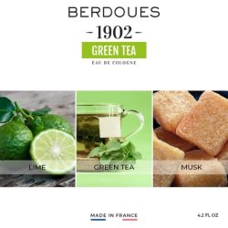 Berdoues Eau De Cologne Green Tea 245ml