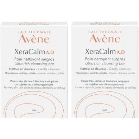 Xeracalm AD Pain Nettoyant Surgras duo 2x100gr