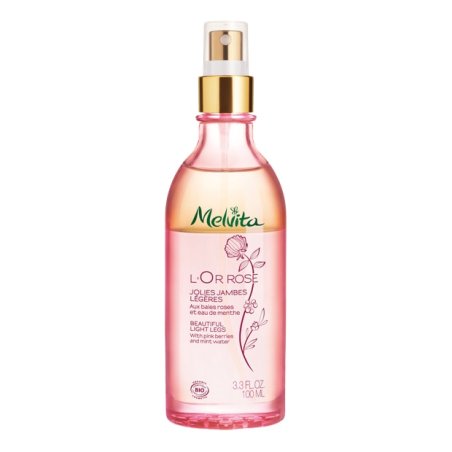 Melvita L'Or Rose Beautiful Light Legs Liquide 100 ml Pulvérisateur