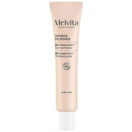Melvita Source De Roses BB Cream 6 in 1 40ml Tinted Moisturizer