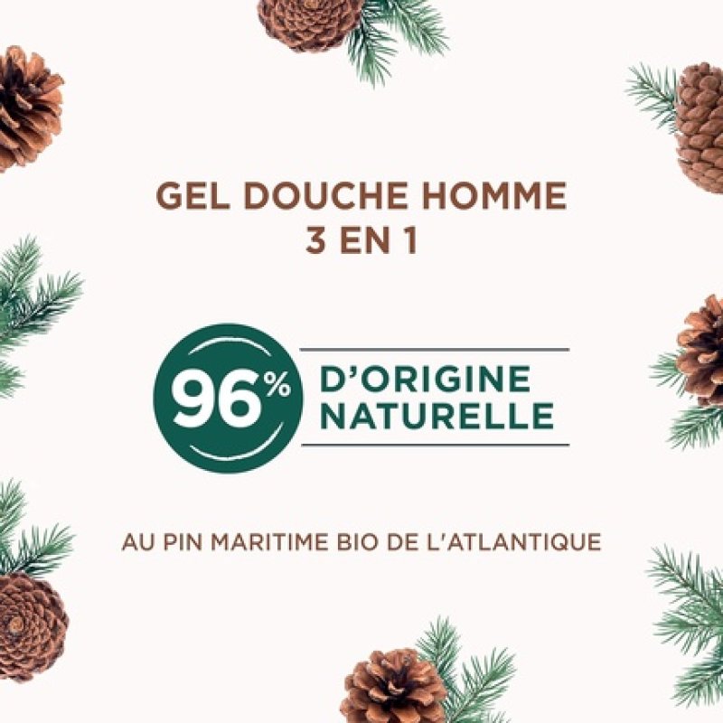 Nature Moi 3-in-1 Shower Gel Maritime Pine Organic 250ml