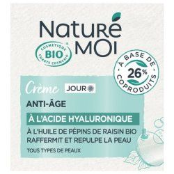 Nature Moi Organic Anti-Aging Day Cream 50ml with Hyaluronic Acid