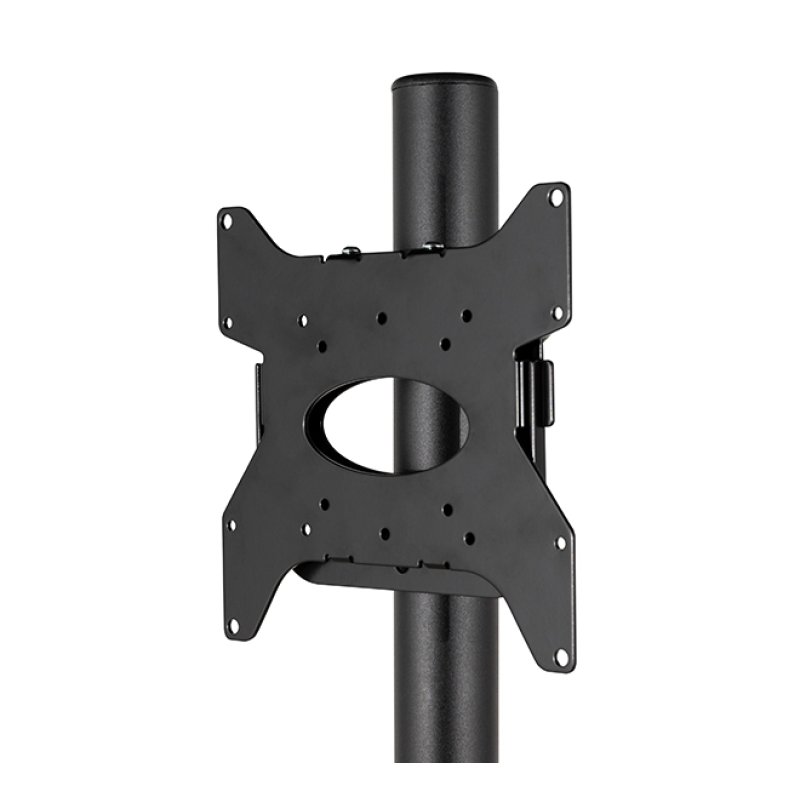 Poteau de 50 mm pour supports de sol - 1,8 m Coloris Noir BT4118/B