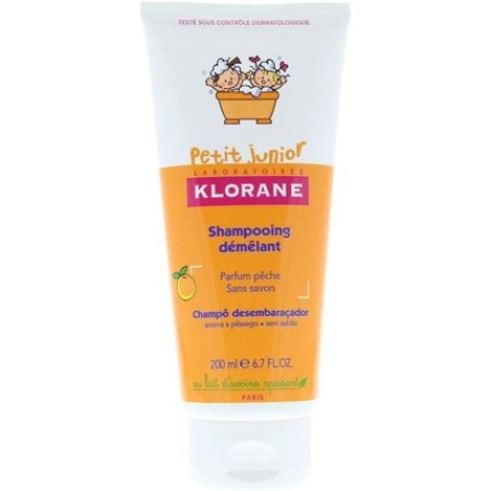 Klorane Petit Junior Detangling Shampoo Peach Fragrance 200ml
