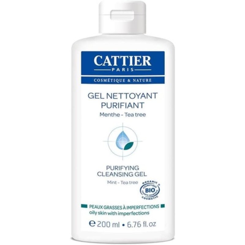 Cattier Cleansing Gel with Tea Tree 200ml