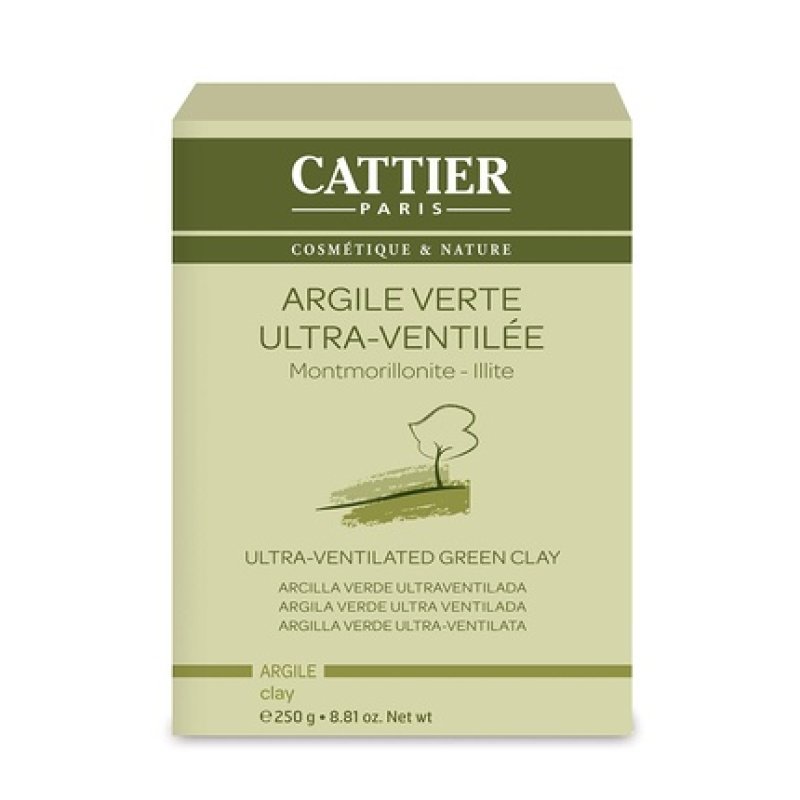 Cattier Ultra Ventilated Green Clay 250g