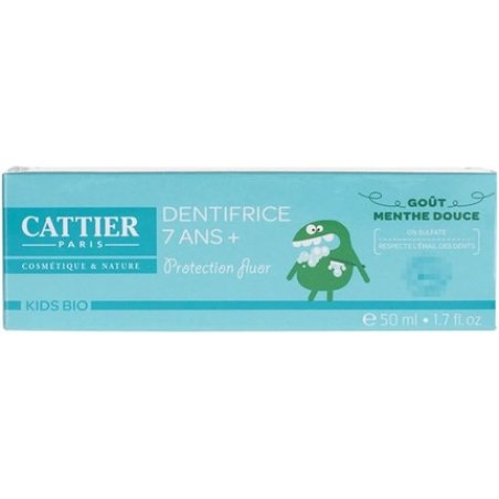 Cattier Kids Organic Toothpaste 7 Years 50ml Mint