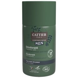 Cattier Men Bio Deodorant Roll-On 50ml