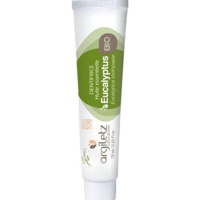 Argiletz Toothpaste with Green Clay and Eucalyptus 75ml
