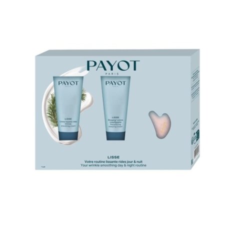 Payot Smooth Discovery Box - Wrinkle Smoothing Cream 30ml Sleeping Reservoir Cream 30ml Gua Sha